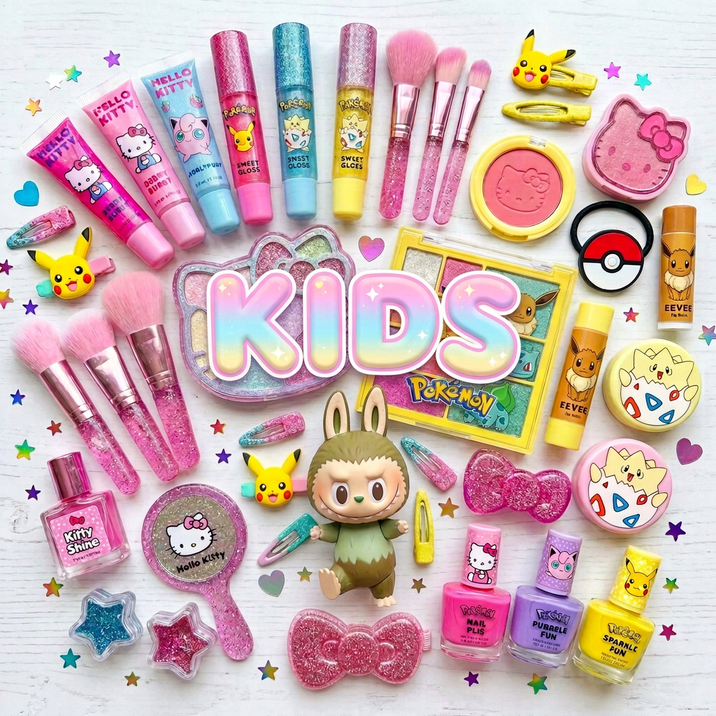 Kids collection picture with smaller lettering