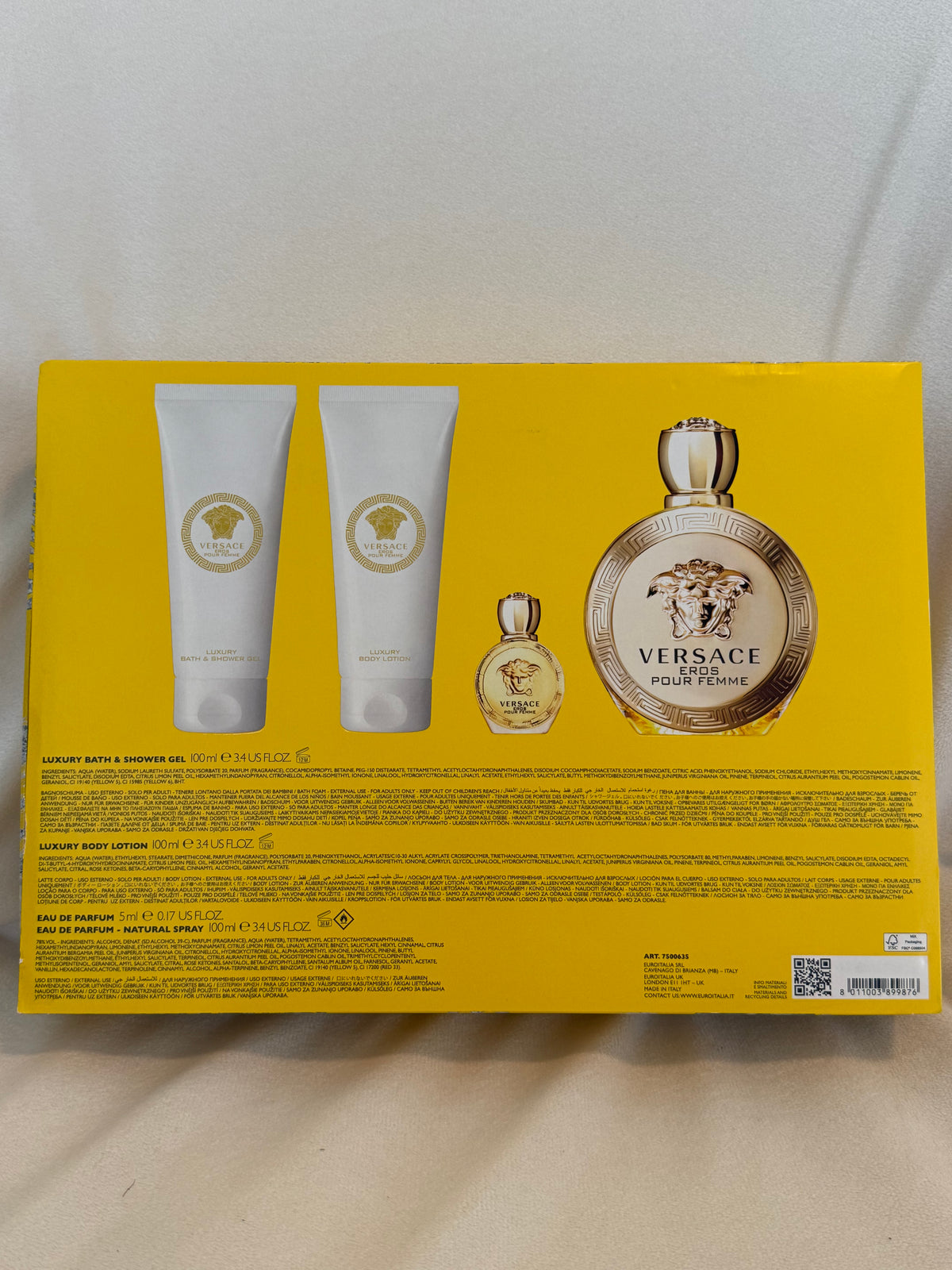 Versace Perfume Gift Set