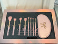 Glitz & Glam 9 pc cosmetic brush set