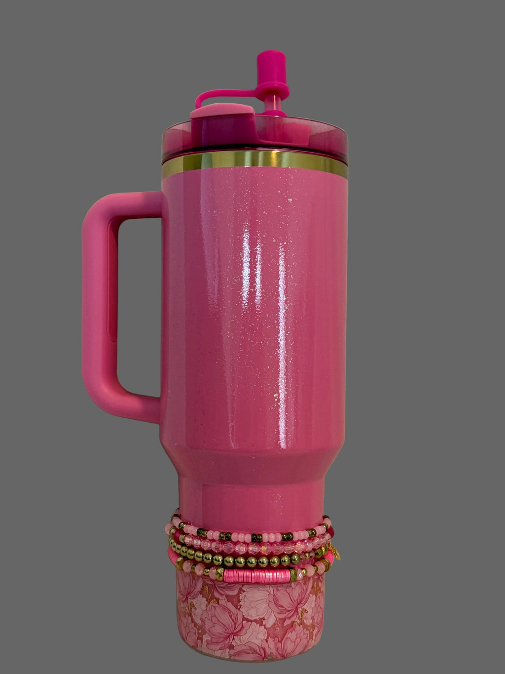 Stanley 40 oz - Vibrant Pink & Gold